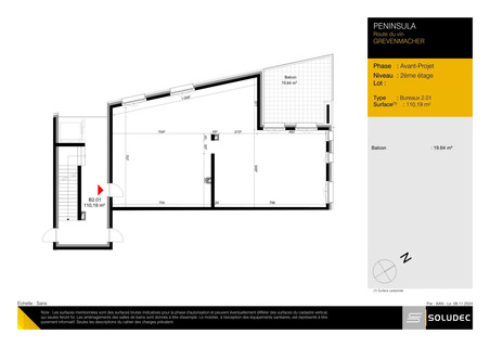 Office to sell in Grevenmacher