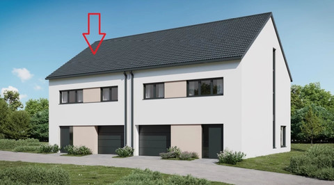 Doppelhaushälfte 3 Zimmer zu verkaufen in Useldange
