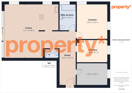 Wohnung 3 Zimmer zu verkaufen in Schrassig