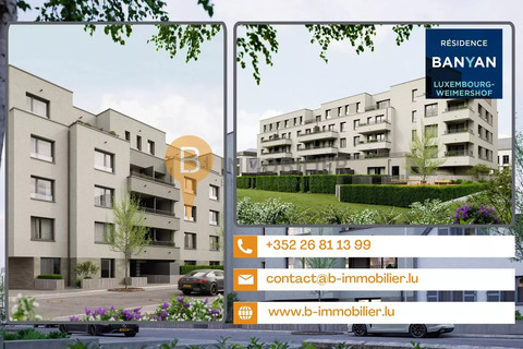 Apartment with 2 bedroom(s) to sell in Luxembourg-Weimershof