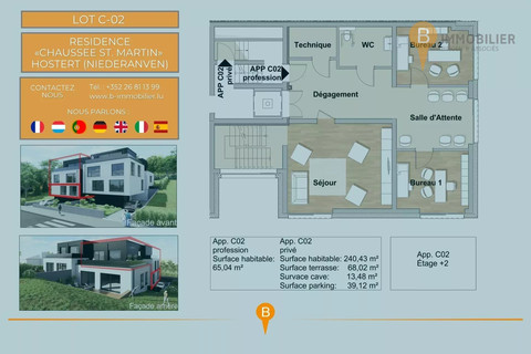 Triplex with 3 bedroom(s) to sell in Niederanven