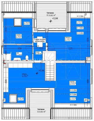 Duplex com 3 quarto(s) para venda em Garnich