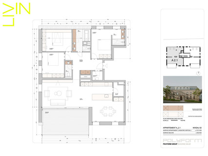 Penthouse with 3 bedroom(s) to sell in Heisdorf