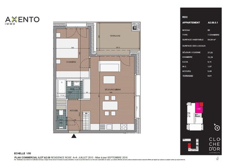 Wohnung 1 Zimmer zu verkaufen in Luxembourg-Gasperich