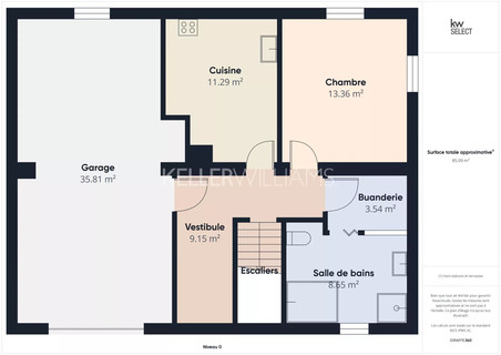 House with 2 bedroom(s) to sell in Bridel