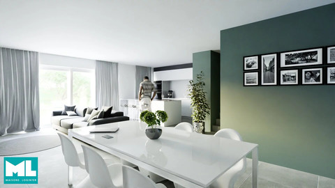 Semi-detached with 3 bedroom(s) to sell in Mondercange