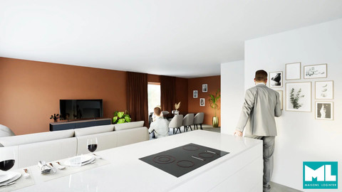 Semi-detached with 3 bedroom(s) to sell in Mondercange