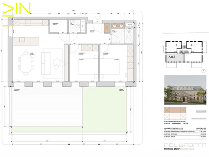 Apartment with 2 bedroom(s) to sell in Heisdorf