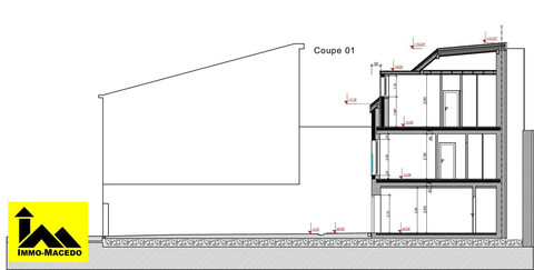 Casa geminada com 5 quarto(s) para venda em Ettelbruck