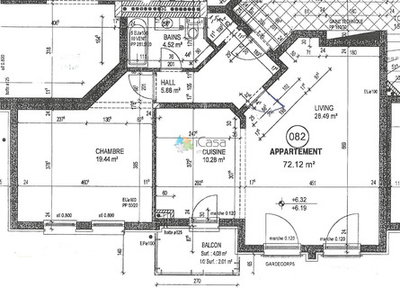 Apartment with 1 bedroom(s) to sell in Remich