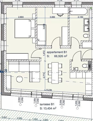 Apartment with 2 bedroom(s) to rent in Beiler