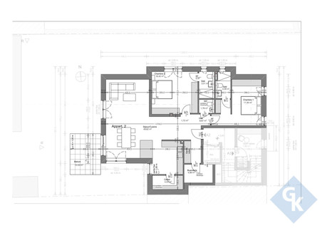 Apartamento com 2 quarto(s) para venda em Consdorf