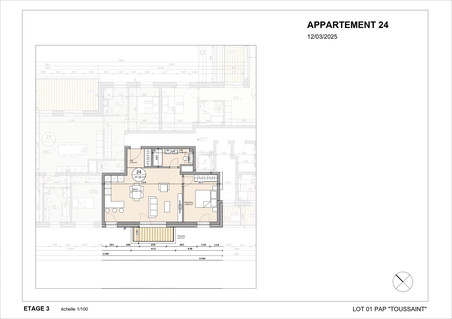 Apartamento com 1 quarto(s) para venda em Mamer