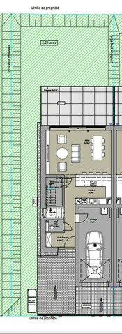 Moradia geminada com 3 quarto(s) para venda em Nospelt