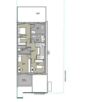 Moradia geminada com 3 quarto(s) para venda em Nospelt