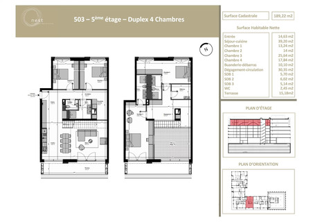 Duplex com 4 quarto(s) para venda em Belval