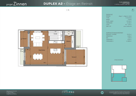 Duplex com 3 quarto(s) para venda em Olm