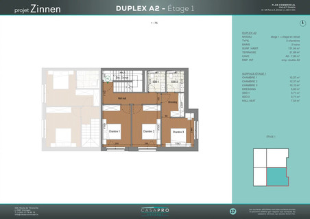 Duplex com 3 quarto(s) para venda em Olm