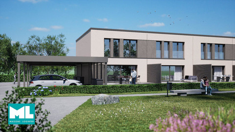 Doppelhaushälfte 3 Zimmer zu verkaufen in Bertrange