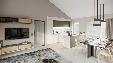 Penthouse com 3 quarto(s) para venda em Luxembourg-Eich