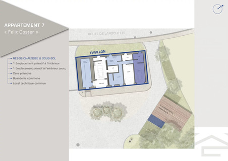 Apartment with 2 bedroom(s) to sell in Reisdorf