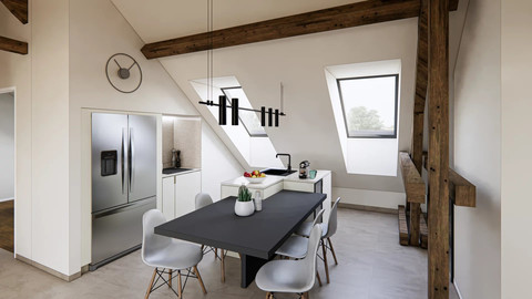 Apartment with 2 bedroom(s) to sell in Reisdorf