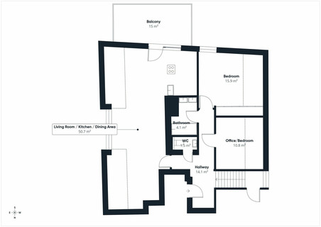 Penthouse com 2 quarto(s) para venda em Bettembourg
