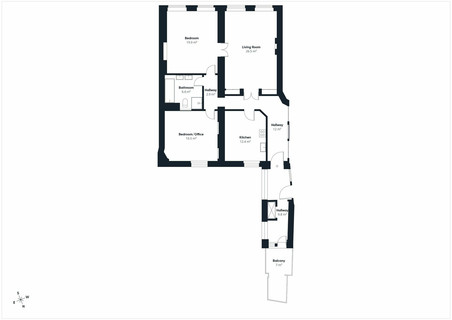 Apartamento com 2 quarto(s) para venda em Luxembourg-Centre