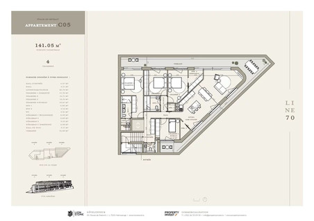 Penthouse com 4 quarto(s) para venda em Dippach