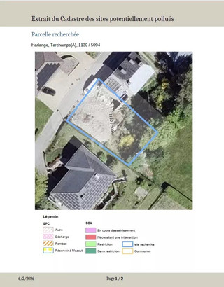 Terreno para venda em Tarchamps