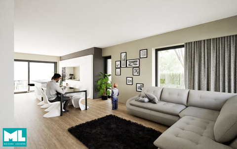 Moradia geminada com 5 quarto(s) para venda em Bertrange