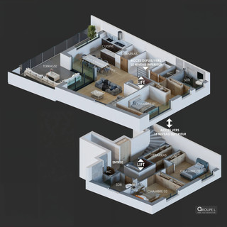 Duplex com 3 quarto(s) para venda em Olm