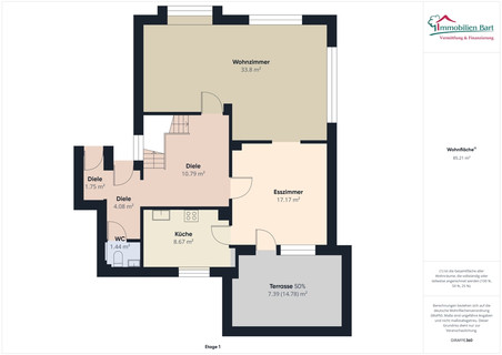 Moradia com 3  quarto(s) para venda em Mettlach-Saarhölzbach