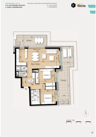 Local industrial com 2 quarto(s) para venda em Luxembourg-Belair