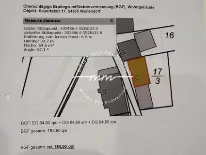 Moradia com 2 quarto(s) para venda em Wallendorf