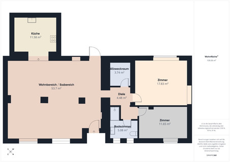 Apartamento com 2 quarto(s) para venda em Wasserliesch