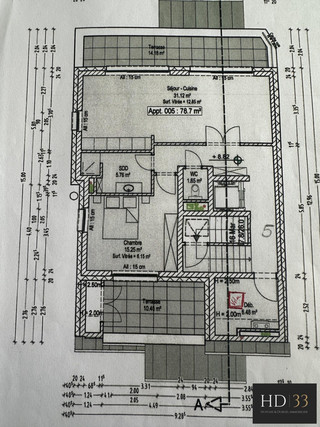 Penthouse com 2 quarto(s) para venda em Lamadelaine
