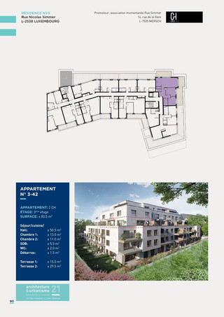 Local industrial com 2 quarto(s) para venda em Luxembourg-Belair