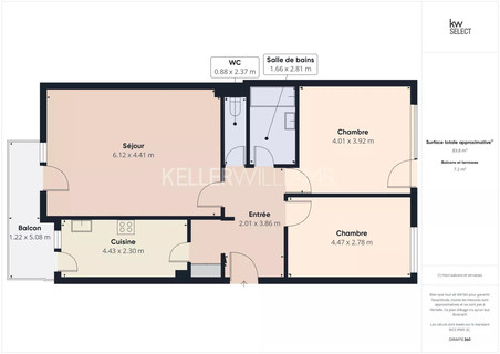 Apartamento com 2 quarto(s) para venda em Luxembourg-Gare