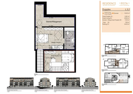 Duplex 4 chambre(s) à vendre à Luxembourg-Neudorf