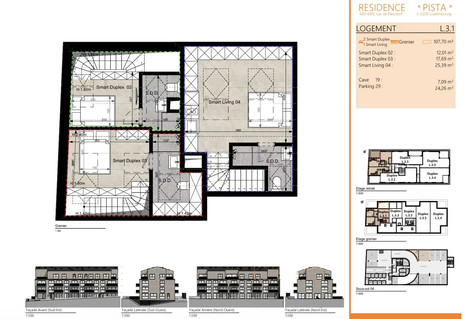 Duplex 3 chambre(s) à vendre à Luxembourg-Neudorf