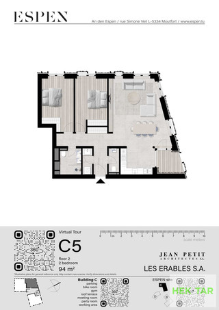 Apartamento com 2 quarto(s) para venda em Moutfort