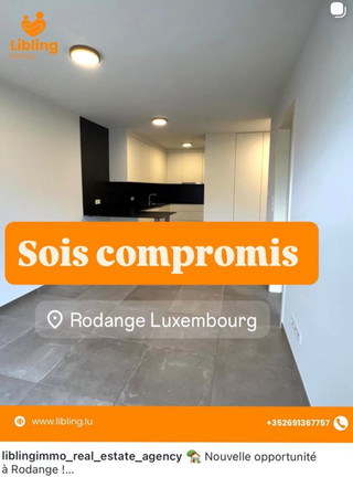 Appartement 1 chambre(s) à vendre à Rodange