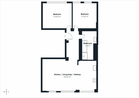 Apartamento com 2 quarto(s) para alugar em Steinsel