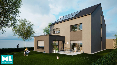 Semi-detached with 5 bedroom(s) to sell in Erpeldange (Ettelbruck)