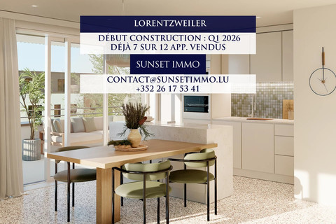Appartement 3 chambre(s) à vendre à Lorentzweiler