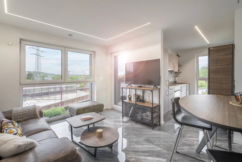 Apartamento com 1 quarto(s) para alugar em Lamadelaine