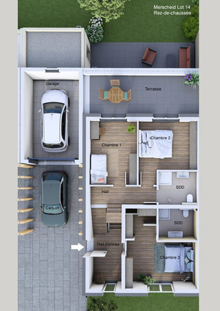 Maison 3 chambre(s) à vendre à Merscheid