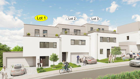 Semi-detached to sell in Peppange
