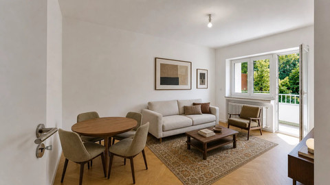 Wohnung 2 Zimmer zu verkaufen in Bettembourg